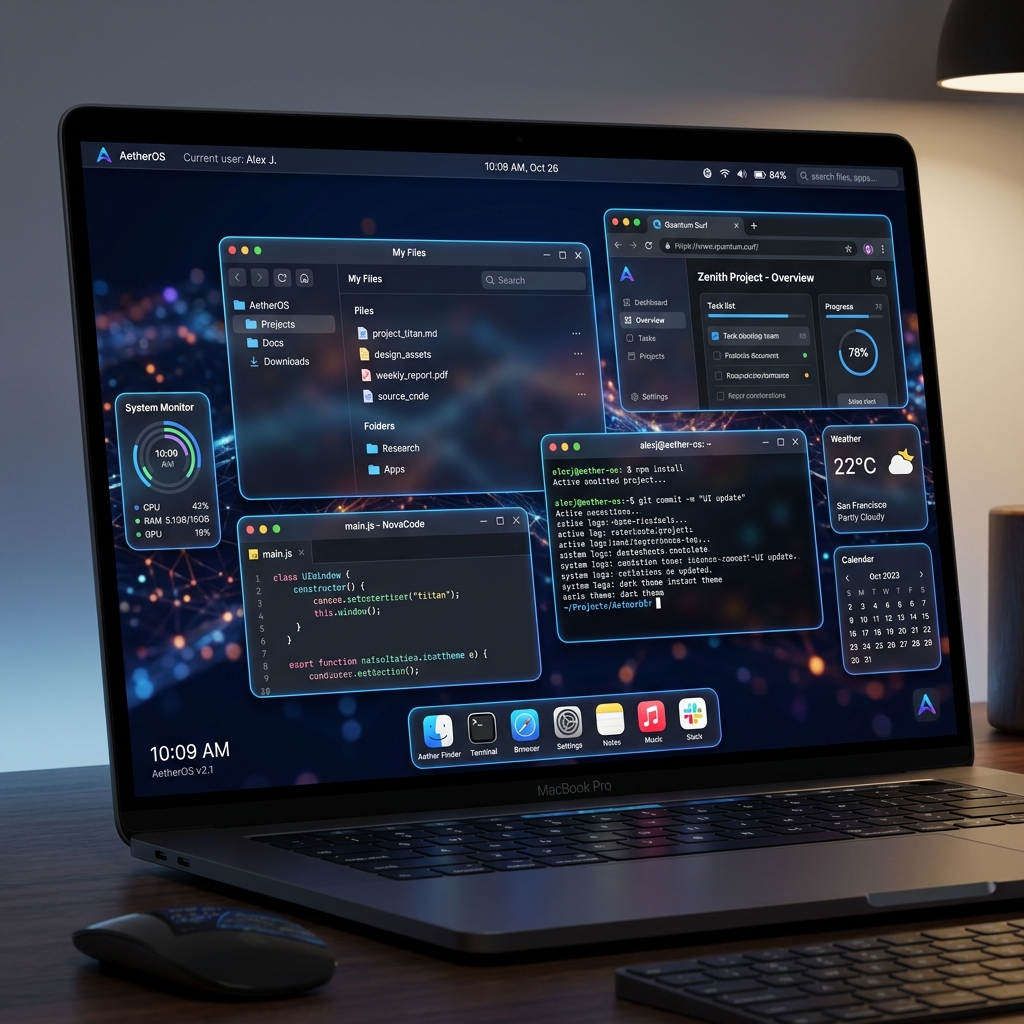 NetraOS Screenshot